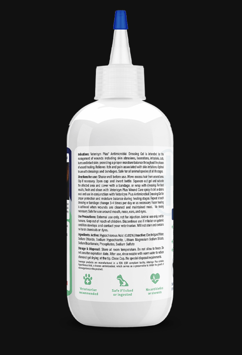 Vetericyn Plus® Dressing Gel 3oz