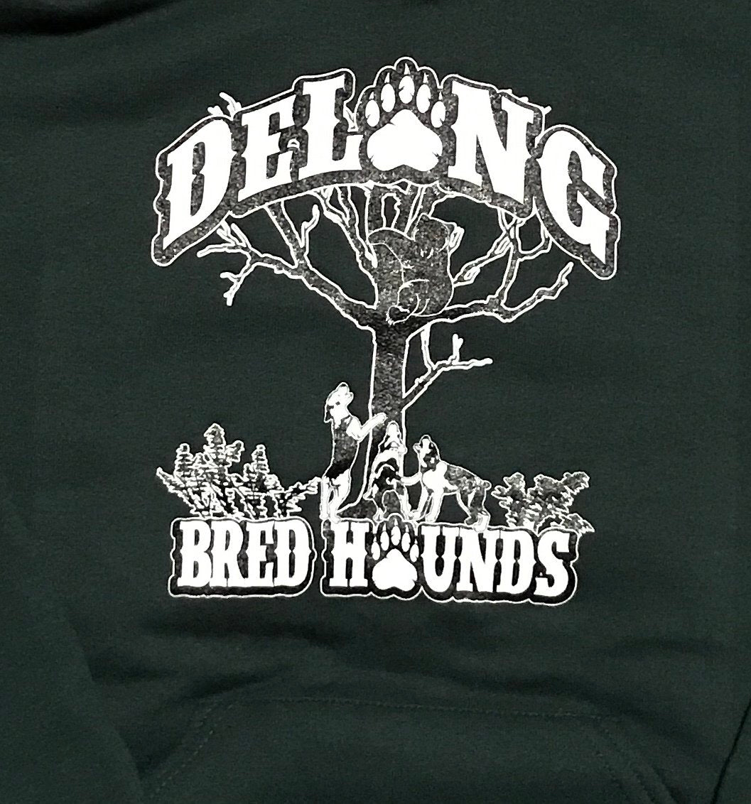 DeLong Bred Hounds Treeing