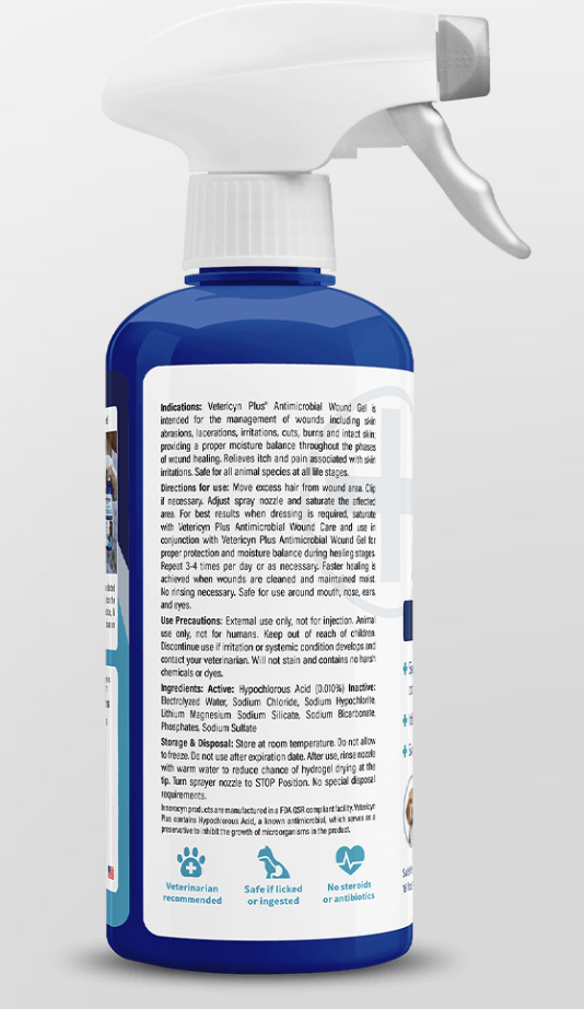 Vetericyn Plus® Antimicrobial Hydrogel